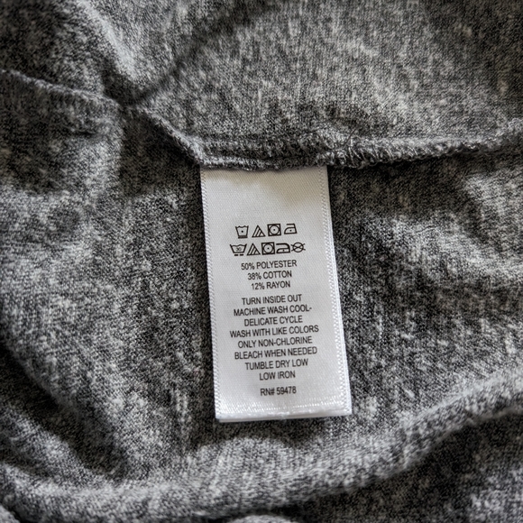 mercer & madison Sleeveless Gray Shift Dress Size M - Picture 7 of 13